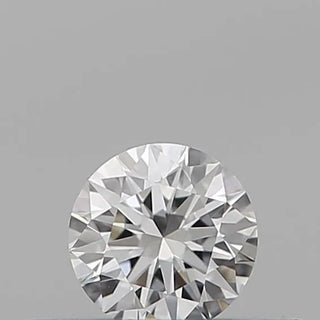 0.12ct Round Natural Diamond (Colour I, Clarity VVS1, Cut VG, IGI Certified)