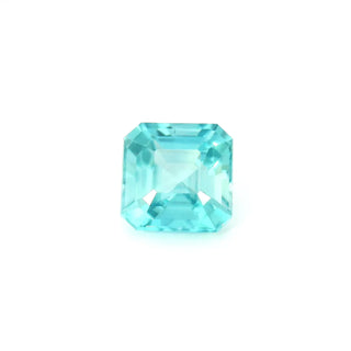 3.58ct Emerald Natural Zircon (Colour Blue, Clarity Eye Clean, Cut Faceted)