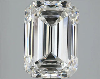 5.04ct Emerald Lab Grown Diamond (Colour E, Clarity VVS2, IGI Certified)