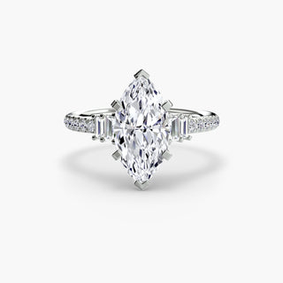Solitaire with Pavé 4