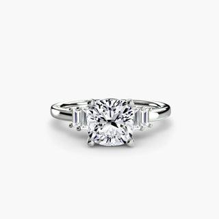 Baguette Accent Solitaire