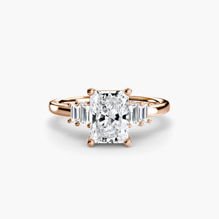 Baguette Accent Solitaire